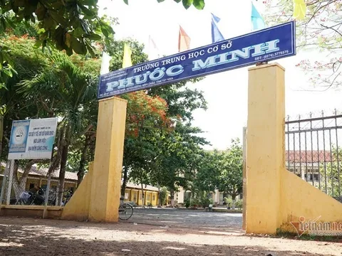 Tạm giữ hình sự thầy giáo dâm ô 4 nam sinh ở Tây Ninh