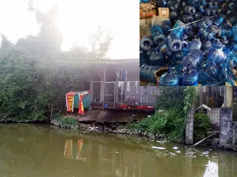 Vụ nước uống đóng bình từ nước mương: Đã tiêu thụ ở một số trường học