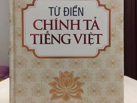 Tạm đình chỉ phát hành 'Từ điển chính tả tiếng Việt'