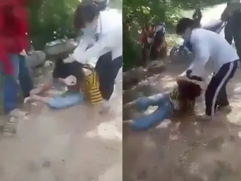 Làm rõ clip nữ sinh lớp 8 bị bạn đánh đập dã man trong rừng