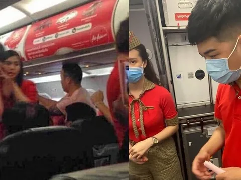 Nữ hành khách ném điện thoại vào tiếp viên hàng không bị cấm bay