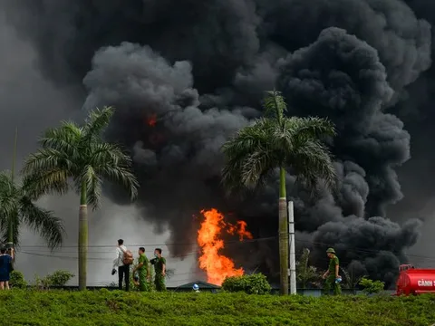 Vụ cháy kho hóa chất: Trong không khí tồn tại các hợp chất vượt chuẩn