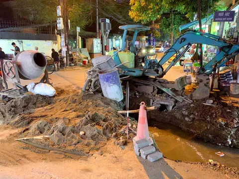 Hà Nội: Đơn vị thi công hệ thống thoát nước ẩu gây bức xúc cho người dân