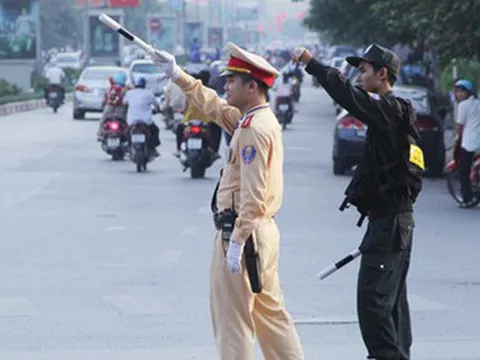 Phân luồng giao thông phục vụ Lễ Quốc tang nguyên Tổng Bí thư Lê Khả Phiêu