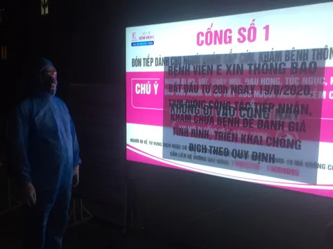 Hà Nội ghi nhận thêm 1 ca mắc Covid-19, bệnh viện E dừng tiếp nhận khám chữa bệnh