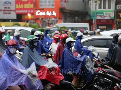 Bắc Bộ mưa to, đề phòng lũ quét, sạt lở đất và ngập úng cục bộ