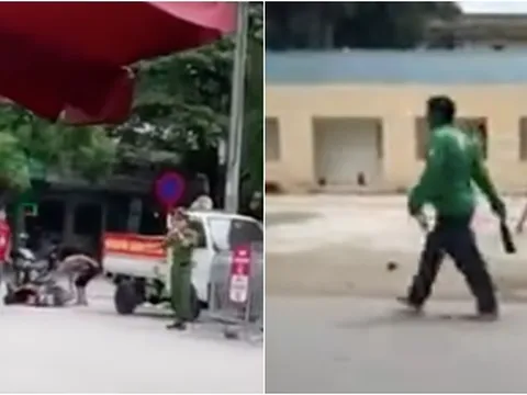 Làm rõ vụ người đàn ông mặc áo Grab hỗn chiến bằng dao tại bệnh viện E