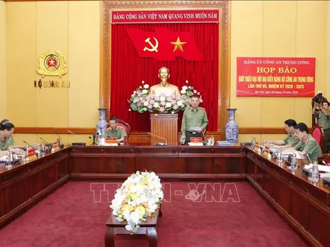 Đại hội Đảng bộ Công an Trung ương lần thứ VII - Kỳ vọng mới, khí thế mới