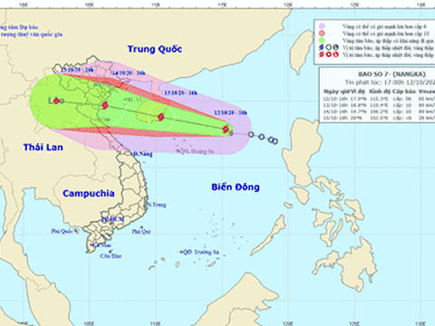 Thủ tướng chỉ đạo tập trung khắc phục hậu quả mưa lũ và ứng phó bão số 7