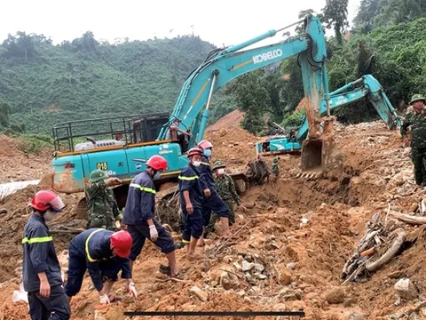 Triển khai lại công tác tìm kiếm các nạn nhân tại Thủy điện Rào Trăng 3