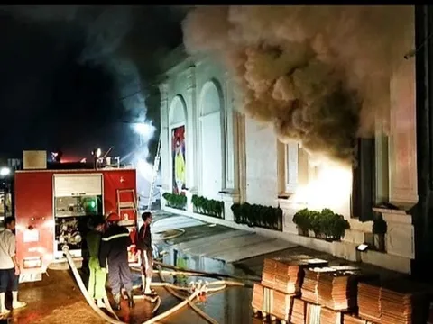 Vĩnh Phúc: Cháy lớn tại quán bar X5 trong đêm, 3 người tử vong