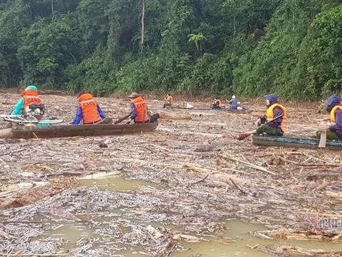 Thêm 1 thi thể được tìm thấy trong vụ sạt lở ở Trà Leng