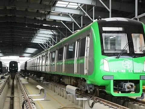 Tháng 12 sẽ vận hành thử đường sắt Cát Linh - Hà Đông trong vòng 20 ngày