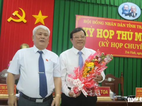 Ông Lê Văn Hẳn được bầu giữ chức Chủ tịch UBND tỉnh Trà Vinh