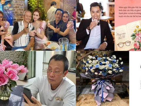 Sao Việt gửi lời chúc tri ân thầy, cô giáo nhân ngày 20/11