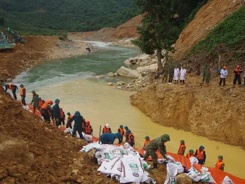 Tìm thấy thêm một thi thể công nhân ở thủy điện Rào Trăng 3