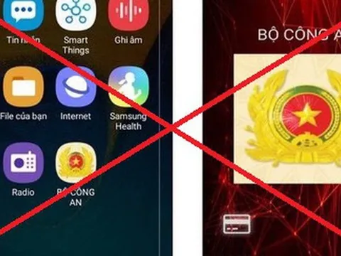 Bộ Công an cảnh báo về phần mềm gián điệp nguy hiểm trên điện thoại