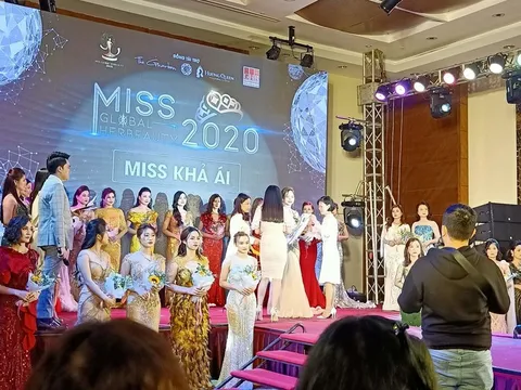 Phát hiện 'Miss Global Her Beauty' thi chui có nhiều sao Việt góp mặt làm MC, giám khảo