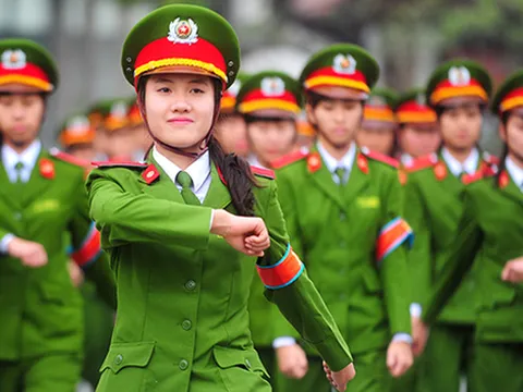 Nam, nữ quá cao sẽ không đủ điều kiện dự thi vào trường Công an?