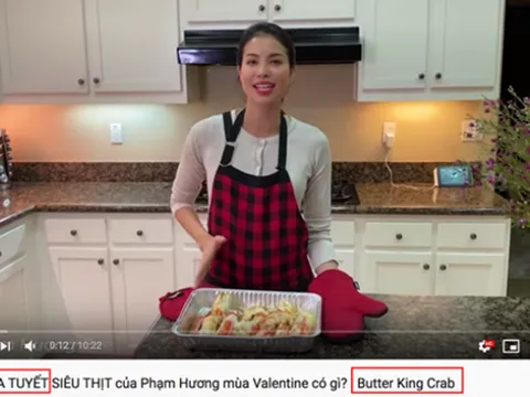 Hoa hậu Phạm Hương mắc lỗi sai từ vựng tiếng Anh căn bản trong Vlog mới