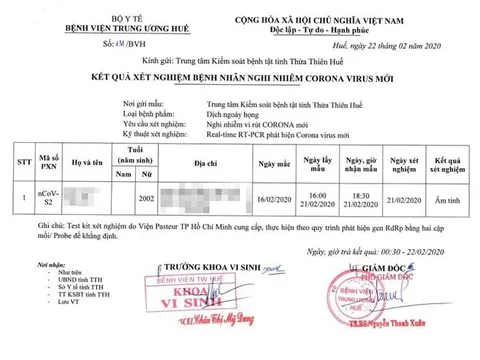 Nữ sinh tử vong ở Huế sau khi ho, sốt kéo dài âm tính với Covid-19
