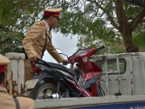 Từ ngày 1/5, không bị tạm giữ xe vi phạm giao thông nếu có tiền bảo lãnh