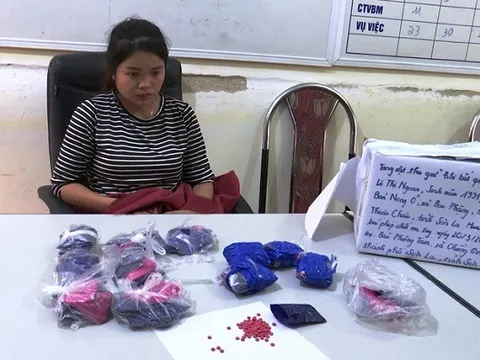 Bắt quả tang 1 phụ nữ vận chuyển trái phép chất ma túy với số lượng lớn