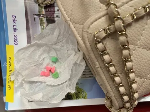 Bắt quả tang nữ sinh 19 tuổi cất giấu ma túy trong phòng trọ