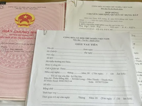 Thanh Hóa: Triệt phá tụ điểm cho vay tiền với lãi suất 5.000 đồng/triệu/ngày