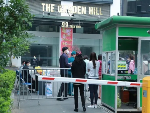 Thêm hai ca mắc COVID-19 là con gái và giúp việc của bệnh nhân ở Nam Từ Liêm