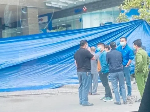 Hà Nội: Nam thanh niên rơi từ tầng cao chung cư xuống đất tử vong