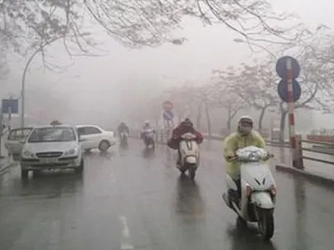 Dự báo thời tiết ngày 27/2: Không khí lạnh tràn về miền Bắc gây mưa rét