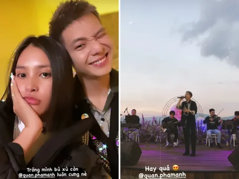 Hoa hậu Tiểu Vy lên tiếng trước tin đồn hẹn hò với Quân A.P