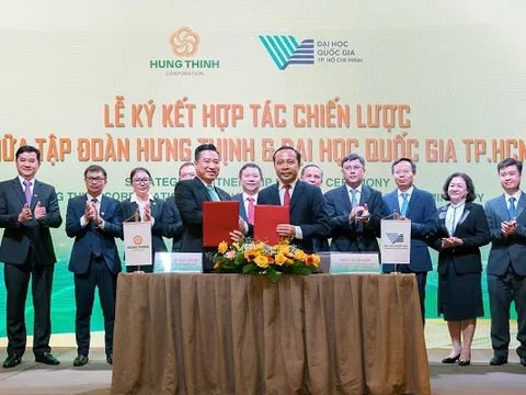 Tập đoàn Hưng Thịnh và Đại học Quốc gia TP.HCM ký kết hợp tác chiến lược