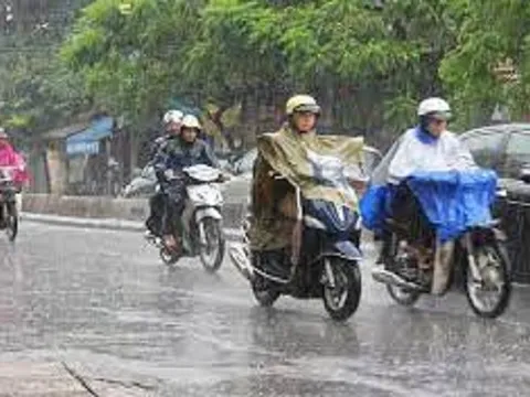 Đêm nay (15/4), Bắc Bộ có mưa rào và dông cục bộ