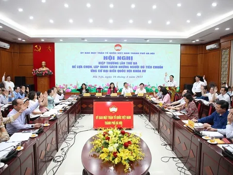 Hà Nội: 36 người đủ tiêu chuẩn ứng cử đại biểu Quốc hội khóa XV