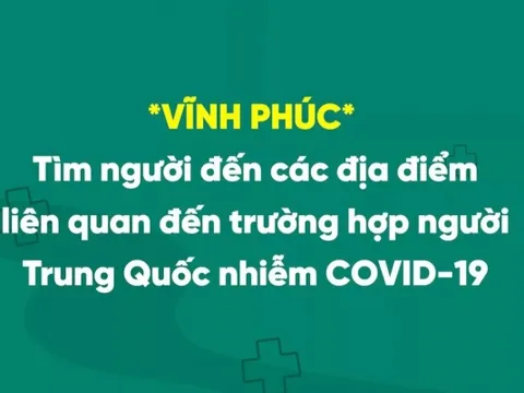 Vĩnh Phúc khẩn tìm người đến quán karaoke, hải sản liên quan ca mắc COVID-19