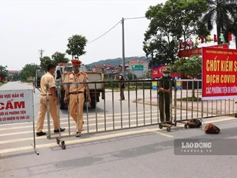 Bắc Ninh: Từ 14h ngày 15/5, giãn cách xã hội toàn huyện Yên Phong theo Chỉ thị 15