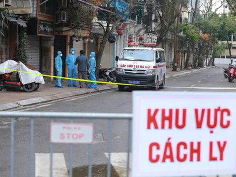 Hà Nội thông báo khẩn tìm người đến các địa điểm có liên quan đến ca mắc COVID-19