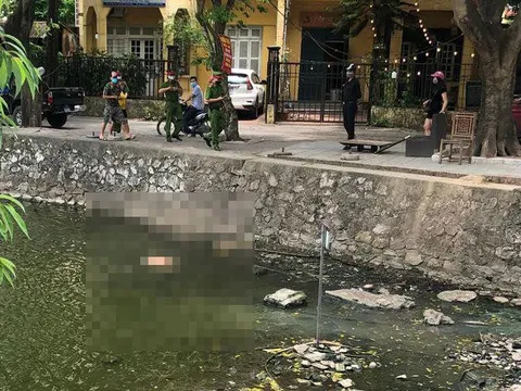 Phát hiện thi thể người đàn ông nổi trên mặt hồ ở Hà Nội