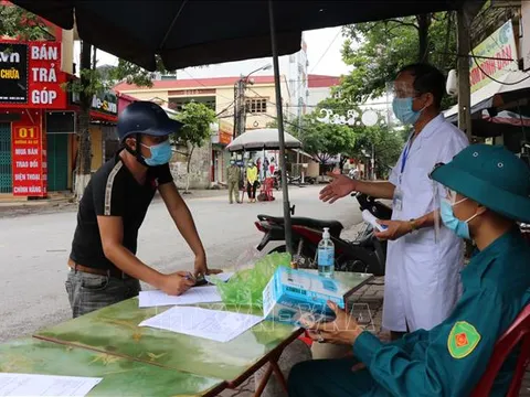 Trưa 5/6, Việt Nam ghi nhận thêm 94 ca mắc mới COVID-19