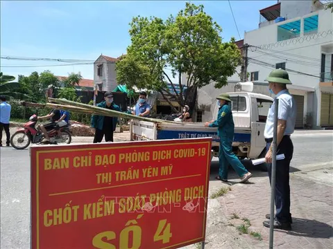 Một công nhân dương tính Sars-Cov-2, Hưng Yên phong tỏa toàn bộ công ty Tân Á Đại Thành