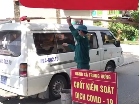 Hưng Yên dừng hoạt động vận tải trên địa bàn tỉnh từ 0 giờ ngày 29/6