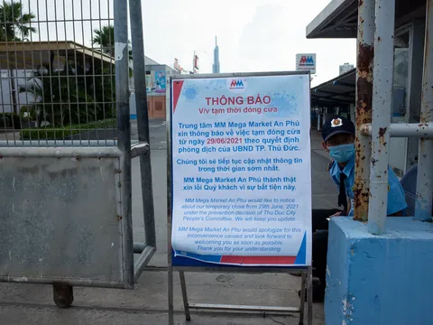 Nhân viên là F0, khẩn cấp tìm người đến Mega Market An Phú