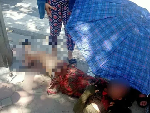 Áo chống nắng cuốn vào bánh xe, người phụ nữ bị gãy gập cổ chân