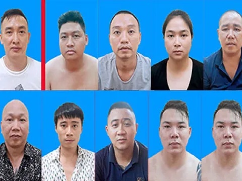 Khởi tố Trung 'trọc' cùng 12 đàn em cho vay với lãi suất 360%/năm