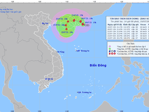 Bão số 3 hình thành trên Biển Đông, gió giật cấp 10