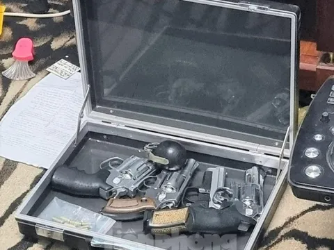 Bình Dương: Triệt phá đường dây ma túy 'khủng', thu giữ nhiều súng