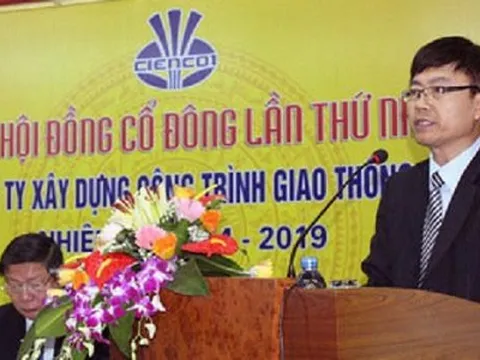Khởi tố nguyên Chủ tịch và Tổng Giám đốc Cienco 1