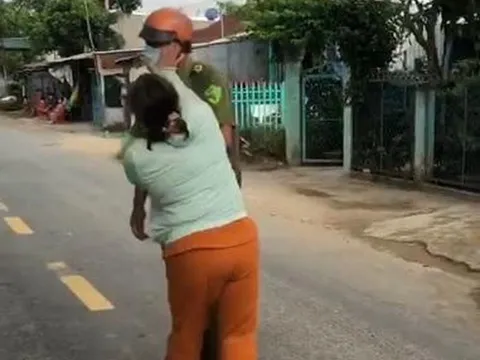 An Giang: Chồng bị phạt vì vi phạm Chỉ thị 16, vợ xông vào đánh công an